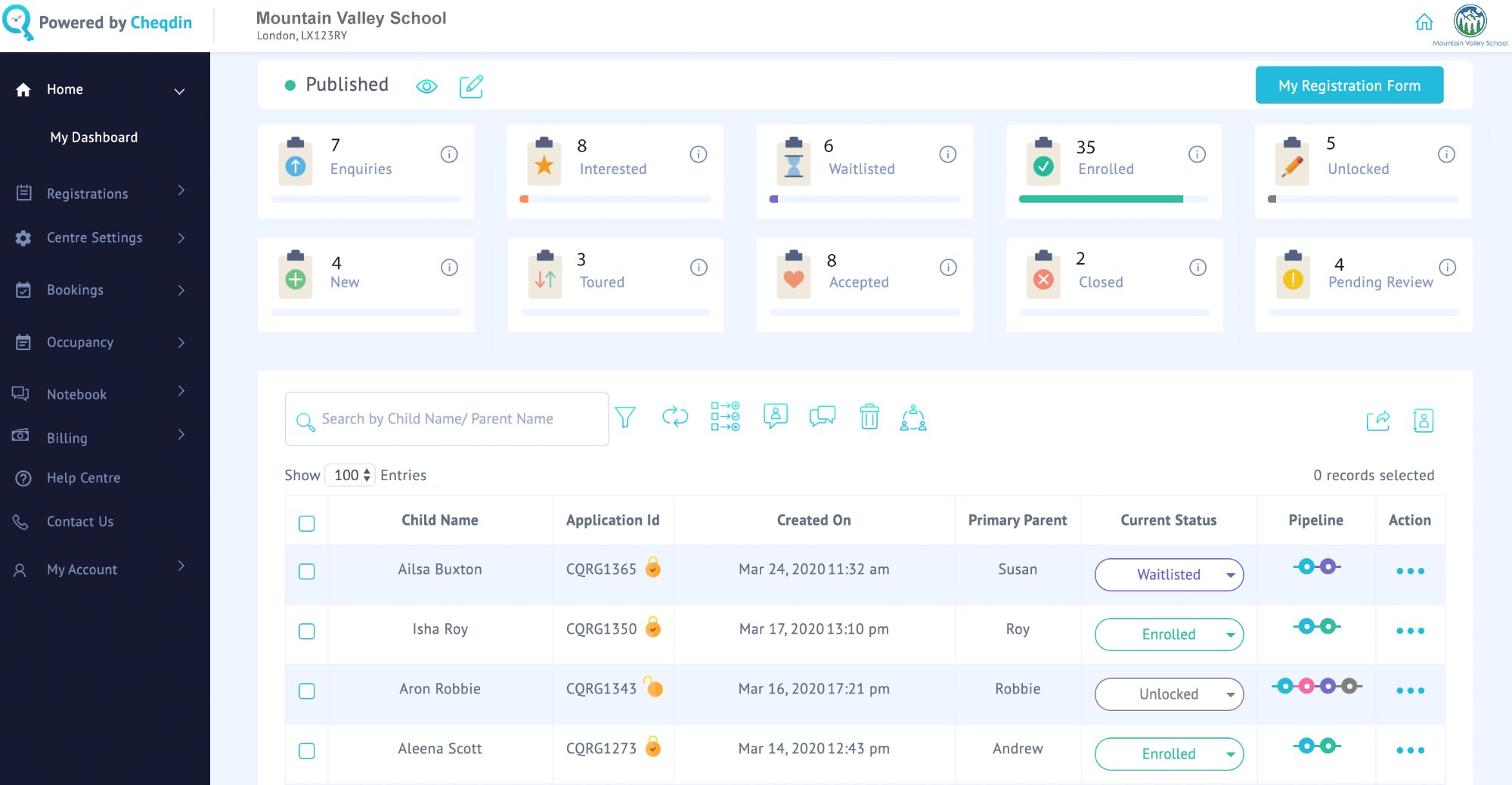 Student Registration System